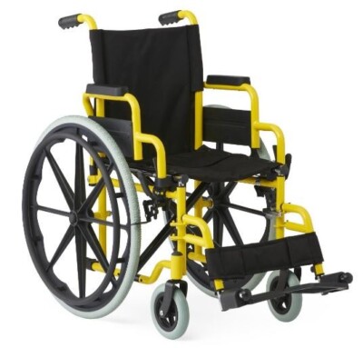 Guardian Kidz Pediatric Wheelchair with Swing-Away Footrests 12'' x 12'' Seat
