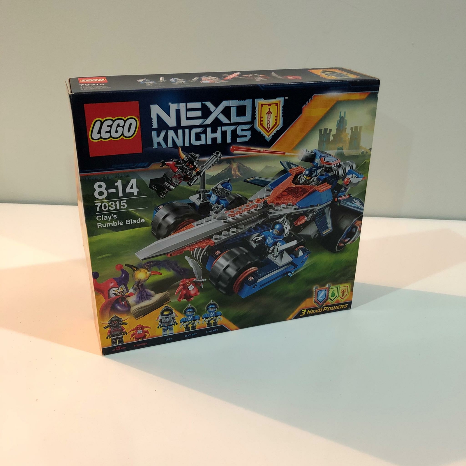 lego clay's rumble blade