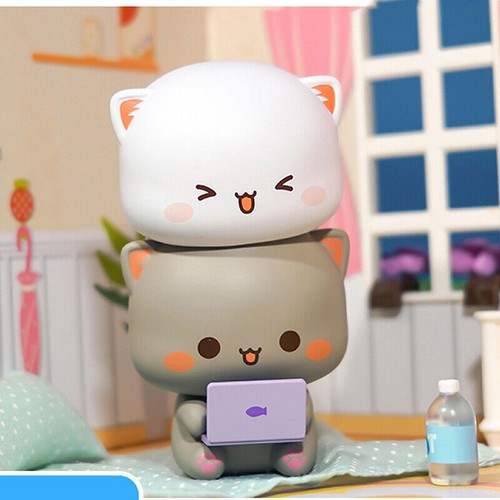 Mitao Cat Serie 4 Caja Ciega Confirmada Figuras Misteriosas Juguetes de Acción Regalo de Cumpleaños - Imagen 9 de 15