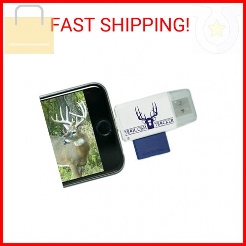 Tracker Reader Cards Trail Cam Tracker SD Card Reader for iPhone & Android Micro USB – Best ...