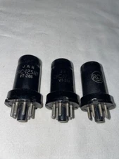 RCA JAN CRC-12SH7 VT-288 Vacuum Tubes, Matched Pair +1 other, Tested Strong