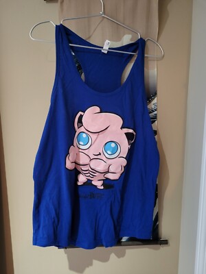 Anime Jigglypuff Jigglybuff tank top for women XL Pokemon fan
