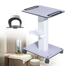 360° Salon Trolley Stand For Beauty Machine super large table SPA Rolling Cart