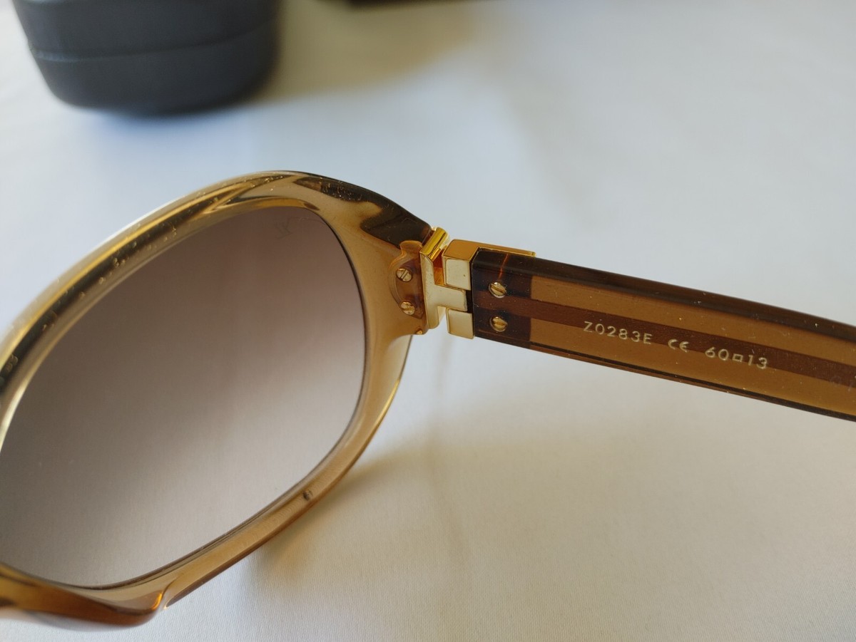 LOUIS VUITTON Sunglasses Z0283E Glitter Brown 60*13 | eBay