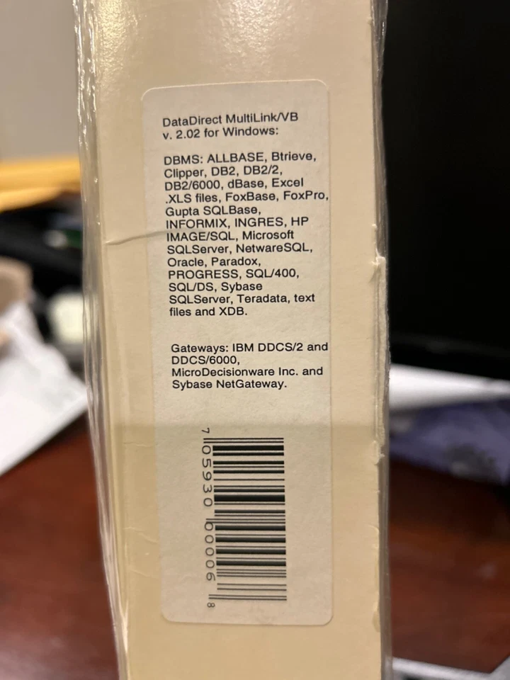 Open Q+E MultiLink VB for Windows with License. Vintage. disks and docs. - Image 3 of 4