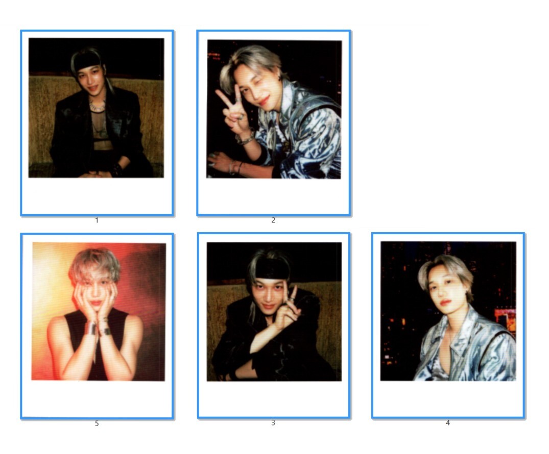 EXO カイ　Kai Wait On Me　QQ music中華トレカ　20枚② EXO カイ Kai Wait On Me QQ music中華 トレカ 20枚 EXO カイ