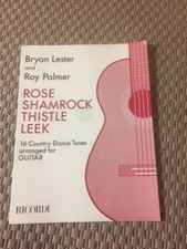 Bryan Lester And Roy Palmer Rose Shamrock Thistle Leek