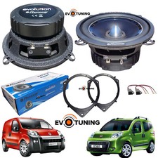 Kit 2 Casse Woofer Phonocar Altoparlanti 13 cm Anteriori per Citroen Nemo