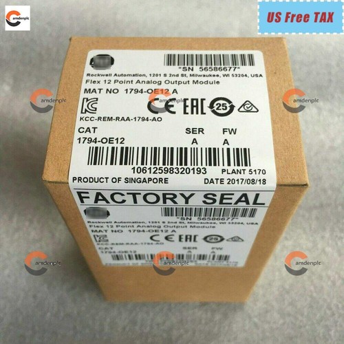 Módulo de salida analógica de 12 puntos AB 1794-OE12 Allen-Bradley 1794OE12 Flex