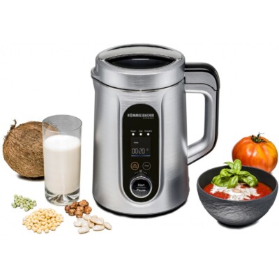 Rommelsbacher SVD 1400 Vera Veggie Drink und Suppen Bereiter silber 1,3 L 1400W