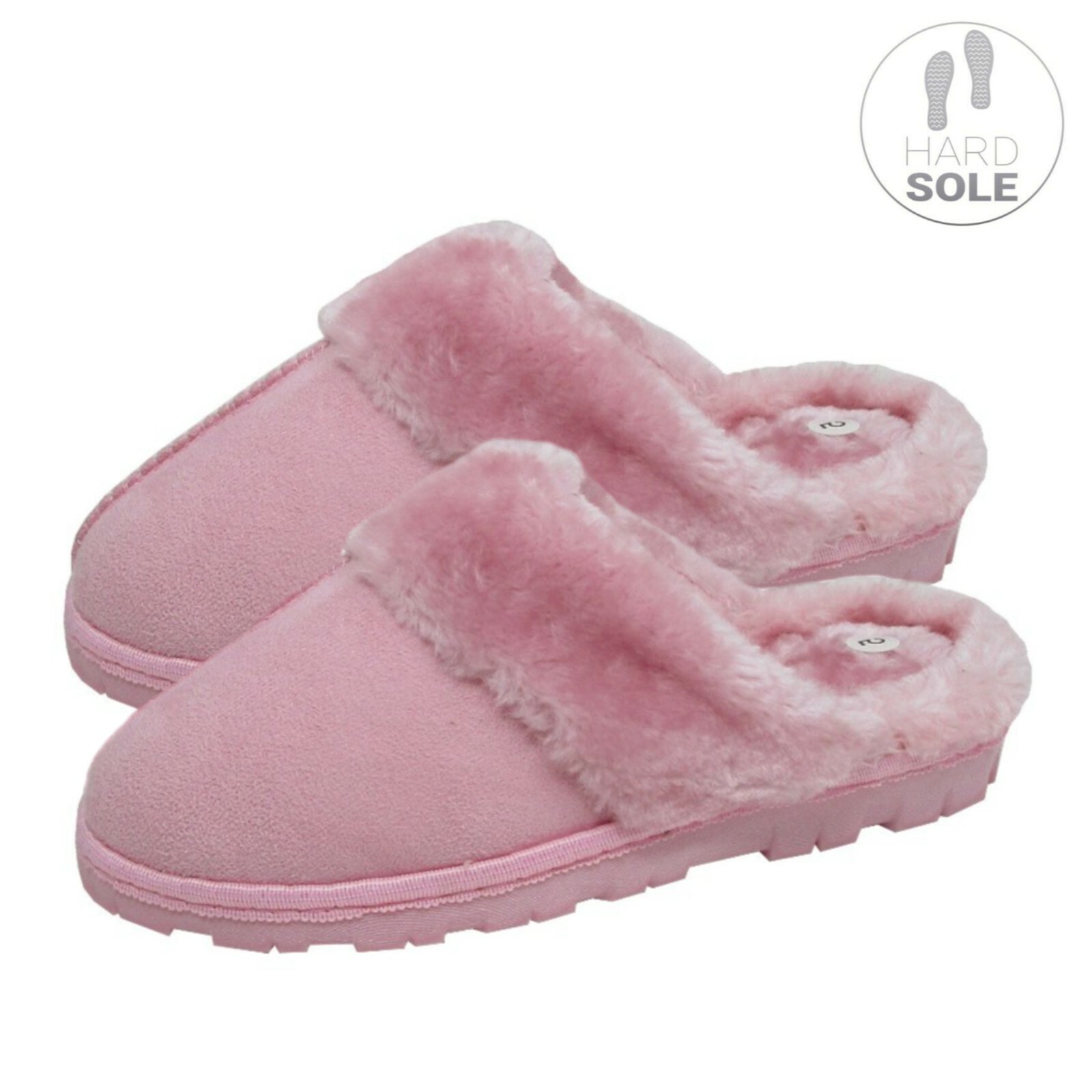 Ladies Mules, Ladies Mule Slippers Womens Slip On Mules Faux Suede Fur