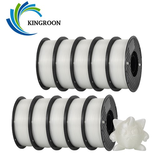 Kingroon 10KG PLA PETG Matte High Speed 1.75mm 3D Printer Filament 1KG Lot Spool - Picture 11 of 74