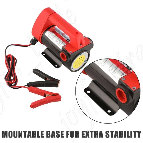 12V Diesel Transfer Pump 45L/Min Electric Car Oil Fuel Extractor Bowser Petrol - Picture 9 of 12
