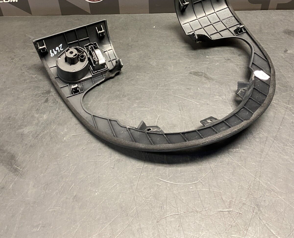 2014 AUDI R8  V10 OEM GAUGE INSTRUMENT CLUSTER SURROUND HEADLIGHT SWITCH USED