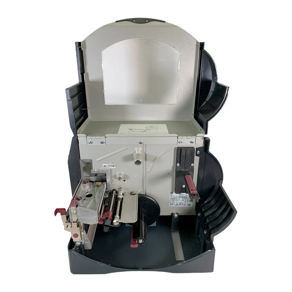 TESTED Zebra ZM400 FedEx Direct Thermal Label Printer USB Ethernet Peel Rewind - Image 4 of 4