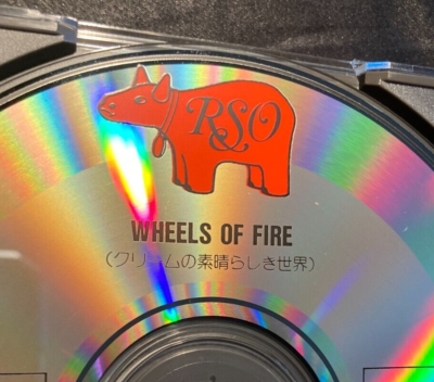eight 限定CD2枚セット 2 CD SET- CREAM - WHEELS OF FIRE - 4988005001528 - JAPAN OBI