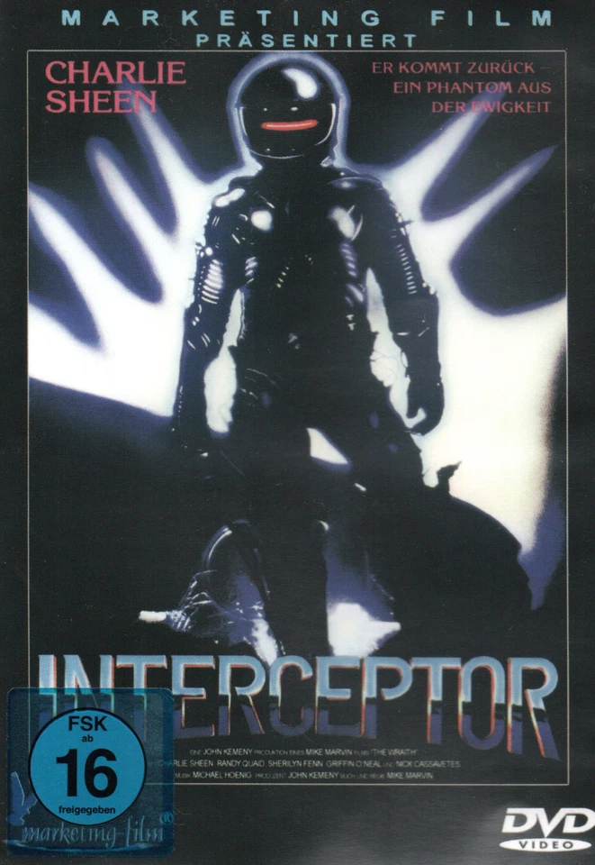 Interceptor , 100% uncut , Charlie Sheen , The Wraith! Neu! - Bild 1 von 1