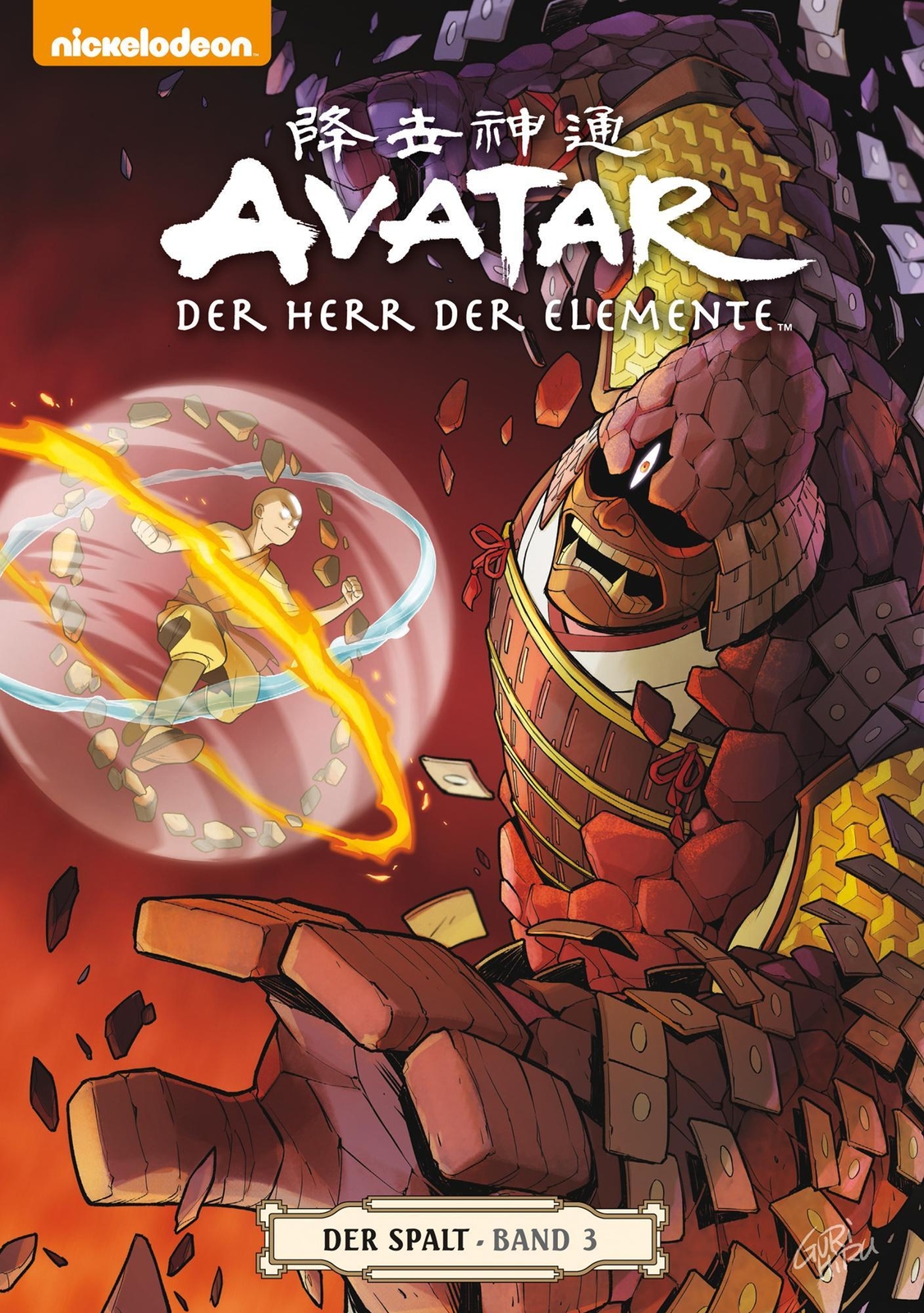 Thumbnail - Avatar: Der Herr Der Elemente | Der Spalt Band 3 | Gene Luen Yang |