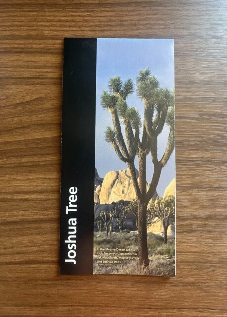 Nuova brochure ufficiale Joshua Tree National Park - Include mappa e informazioni Nuova brochure ufficiale Joshua Tree National Park - Include mappa e informazioni