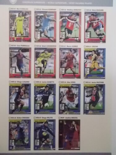 SALE Panini WCCF 2011 KAHN AUGENTHALER KEOWN PFAFF Thiago Alcantara OZIL - Picture 61 of 62
