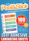 100Pack Self-Adhesive Laminating Sheets by Office Square, Self-Seal, Letter Size