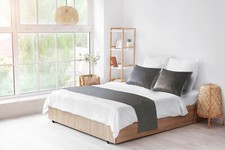 New Bed Runner Bed Throw Handmade Reversible (DOUBLE-SIDED)In Multiple colour