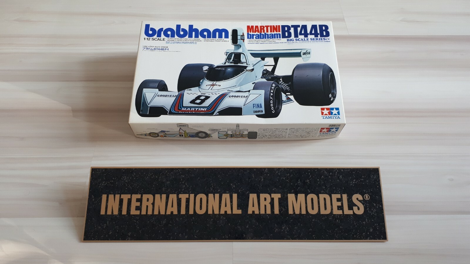 Brabham Martini BT44B 1975 ✯ Tamiya scale 1:12 ✯ KIT 12018 4000