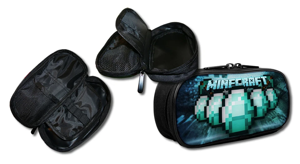 MINECRAFT Printed Pencil Cases     *NEW 2023* OZ Seller