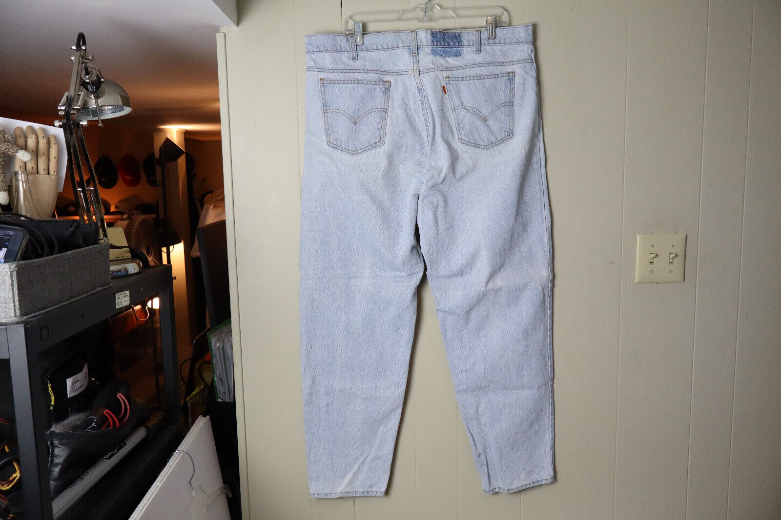 Levis 550 40X30 Vintage Jeans Pants Denim 90s 199… - image 4