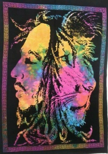 Ручной работы Tie Dye популярные персонажи гобелены