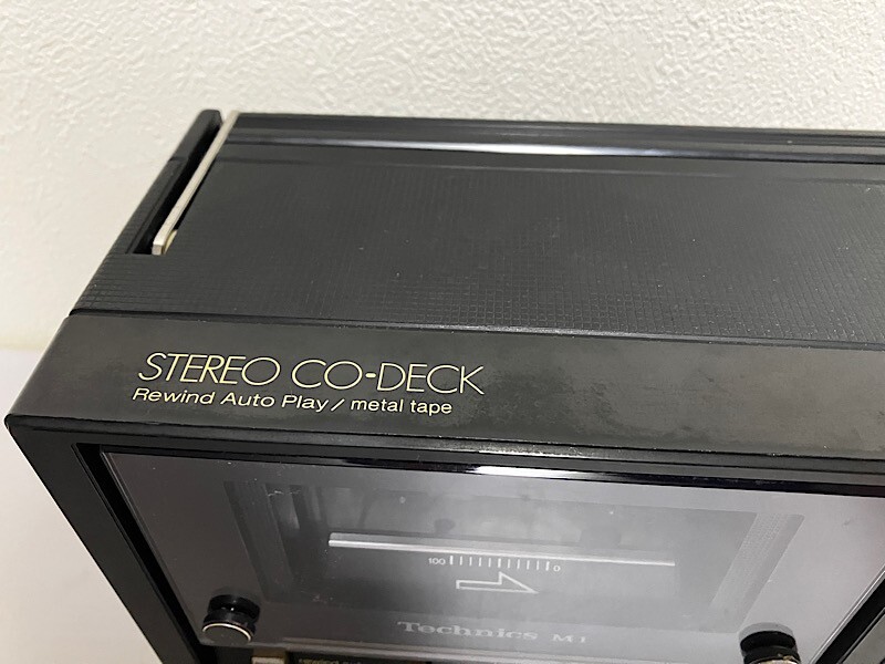 Technics Co-deck RS-M1 難あり Technics Co-deck RS-M1 難あり