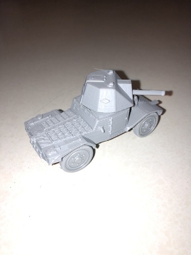 World War 2  Panhard B French armored  car  3 D print - Picture 4 of 4