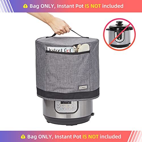 Dust Cover for Instant Pot 8 Quart Insulated Pressure Cooker Cover Easy Clean