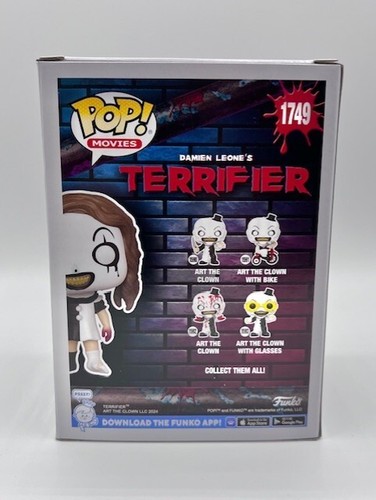 Funko Pop Terrifier Little Pale Girl – Édition Glow In The Dark, Avec Protecteur