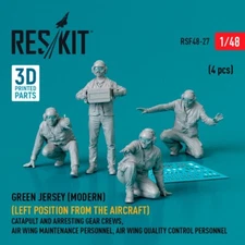 Green jersey (Modern) (Left position from the aircraft)  1/48 ResKit RSF48-0027