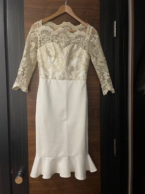 Chi Chi Embroidered Bodycon Peplum Hem Dress Size 8-10 Uk | eBay UK Chi Chi Embroidered Bodycon Peplum Hem Dress Size 8-10 Uk | eBay UK