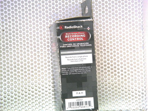RadioShack Multi/Single Phone Recording Control 4300421 - Zdjęcie 3 z 4