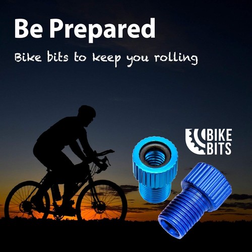 Sky Blue Presta to Schrader Valve Adapter – Effortless Tire Inflation Anytime - Picture 9 of 9