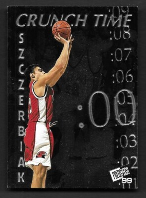 1999 Press Pass Crunch Time #CT5 Wally Szczerbiak Minnesota Timberwolves