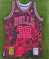 New Chicago Bulls X Hebru Brand NBA Finals 1995-96 Authentic Basketball Jersey