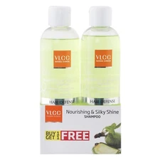 Vlcc Nourshing & Silky Shine Shampoo 350ml*2 (Buy 1 Get 1 Free).