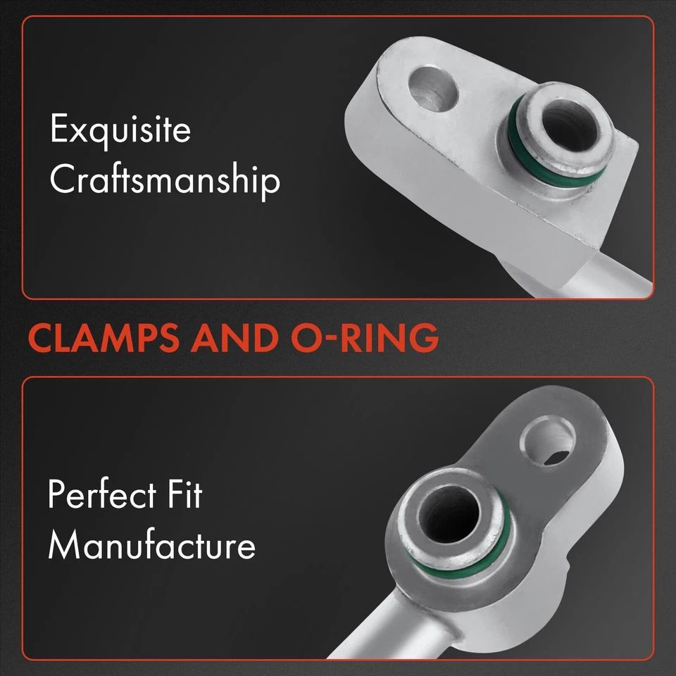 Línea de descarga para Subaru Legacy Outback 2015-2016 2,5 L compresor a condensador Foto 2 de 4