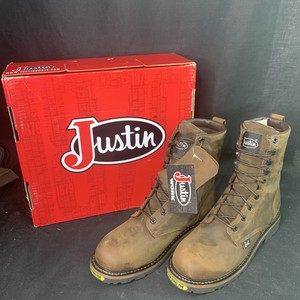 justin wyoming lace up boots, Off 66 