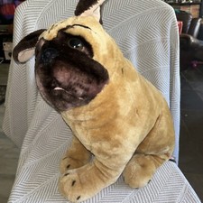 Melissa and Doug 18" Large Life-like Realistic Pug