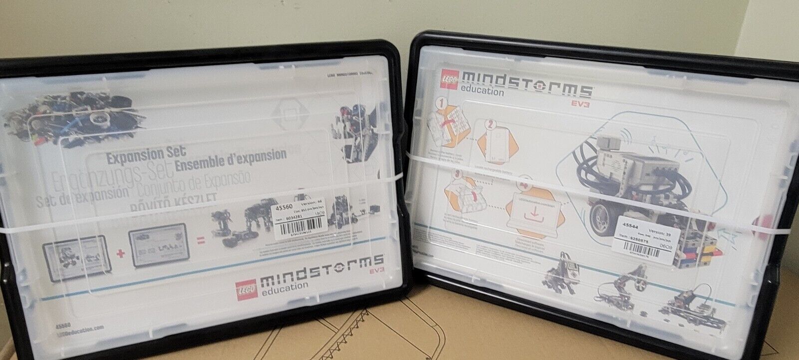 Justering forstørrelse Bygge videre på Lego Mindstorms Education: EV3 Core Set 45544 Complete PLUS EXPANSION SET |  eBay