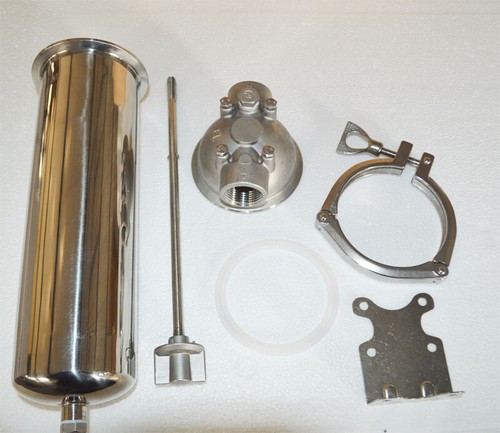 Stainless Steel Filter Housing for 10"L cartridges 3/4"NPT with Bracket 145 PSI - Picture 2 of 24