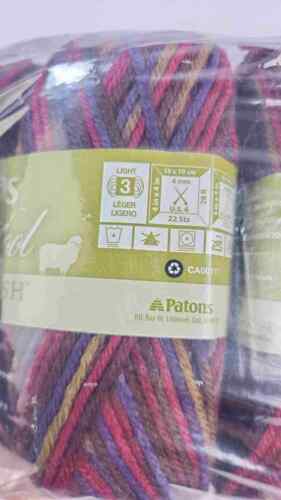 Patons Classic Wool DK Yarn, 1.75 Oz, Autumn Spice, 6 Balls - Picture 2 of 4