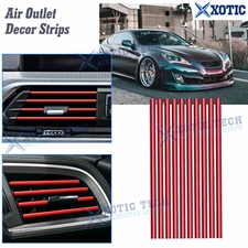 Interior Air Conditioner Outlet Decorative Strip Cover Kit For Hyundai + KIA