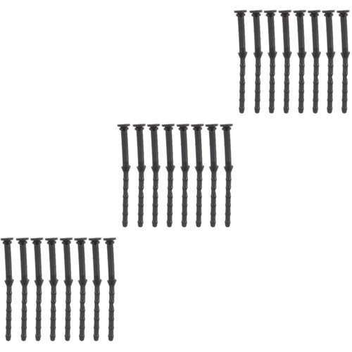 3 Pieces Fan Shock Absorbing Rubber Nails Rivet for Computer Case Mounting Pin - Photo 9/12