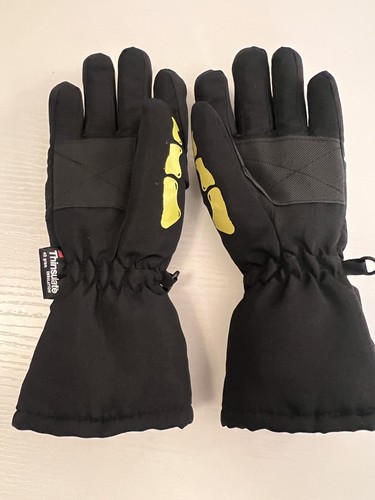 3M Thinsulate Thermo Skelett Schnee Ski Handschuhe Gr. XS Glow-In-The-Dark - Bild 3 von 4